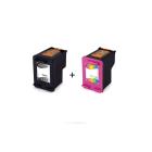 Remanufactured ink cartridge SA342AE, no.56+no.57 (black+color) (MULTIPACK BULK) for HP printers